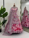 Rtc 5754 Butterfly Net Thread And Seuqnce Work Top Gown With Dupatta Wholesale Price In Surat